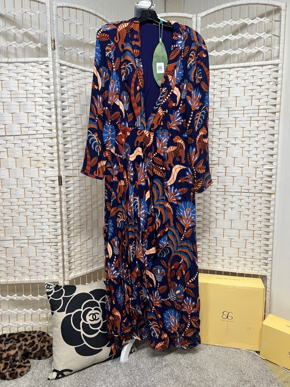 Floral Maxi Dress - Multicolor